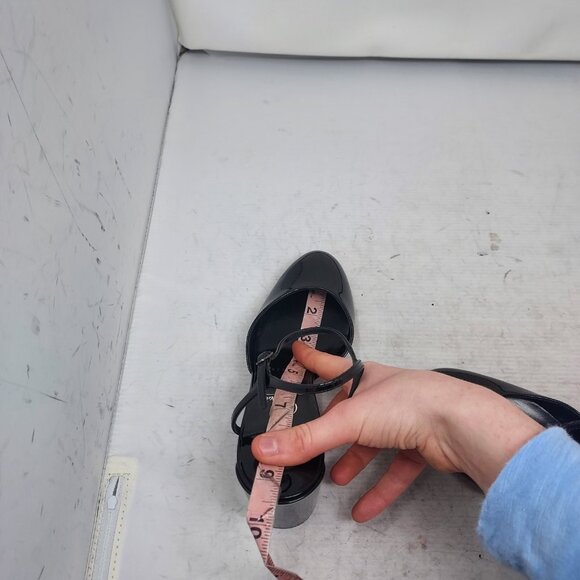 Christian Louboutin Jane Patent Strappy Slingback Pumps - Picture 7 of 12